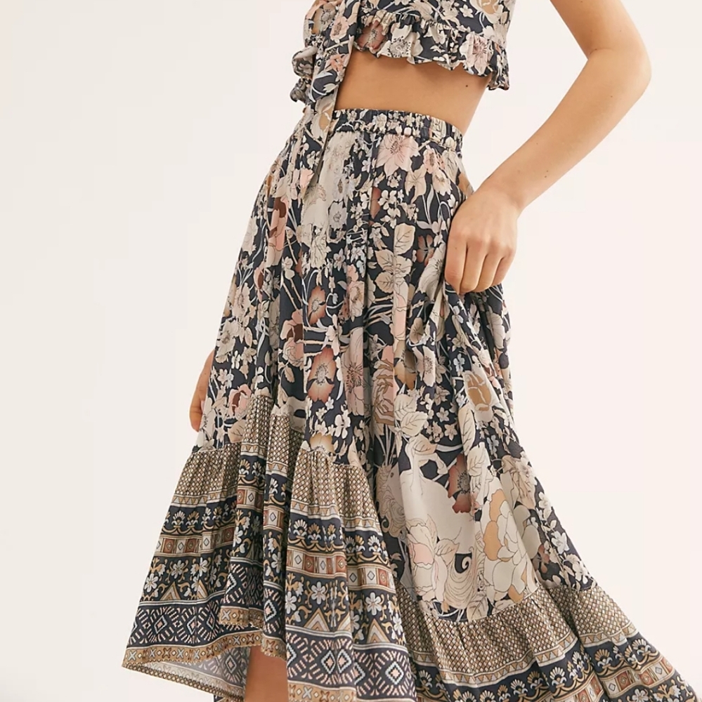 New Spell x FP Amethyst Nightfall Castaway Skirt S - Picture 15 of 15